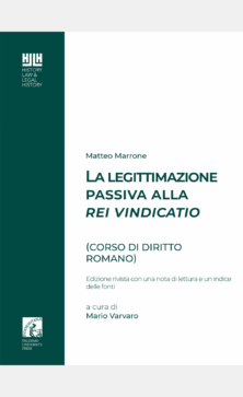 La legittimazione passiva alla rei vindicatio