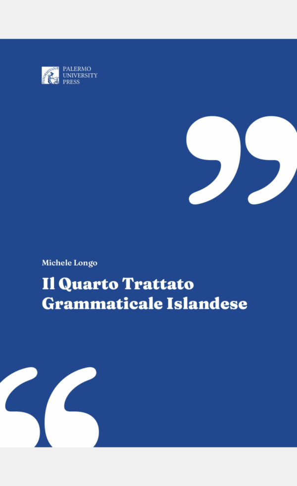 Il Quarto Trattato  Grammaticale Islandese