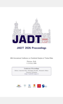 JADT 2026 Proceedings - Tomo I Tomo II