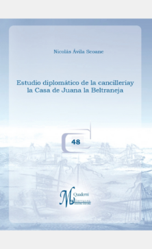 n. 48 Estudio diplomático de la cancilleríay la Casa de Juana la Beltraneja